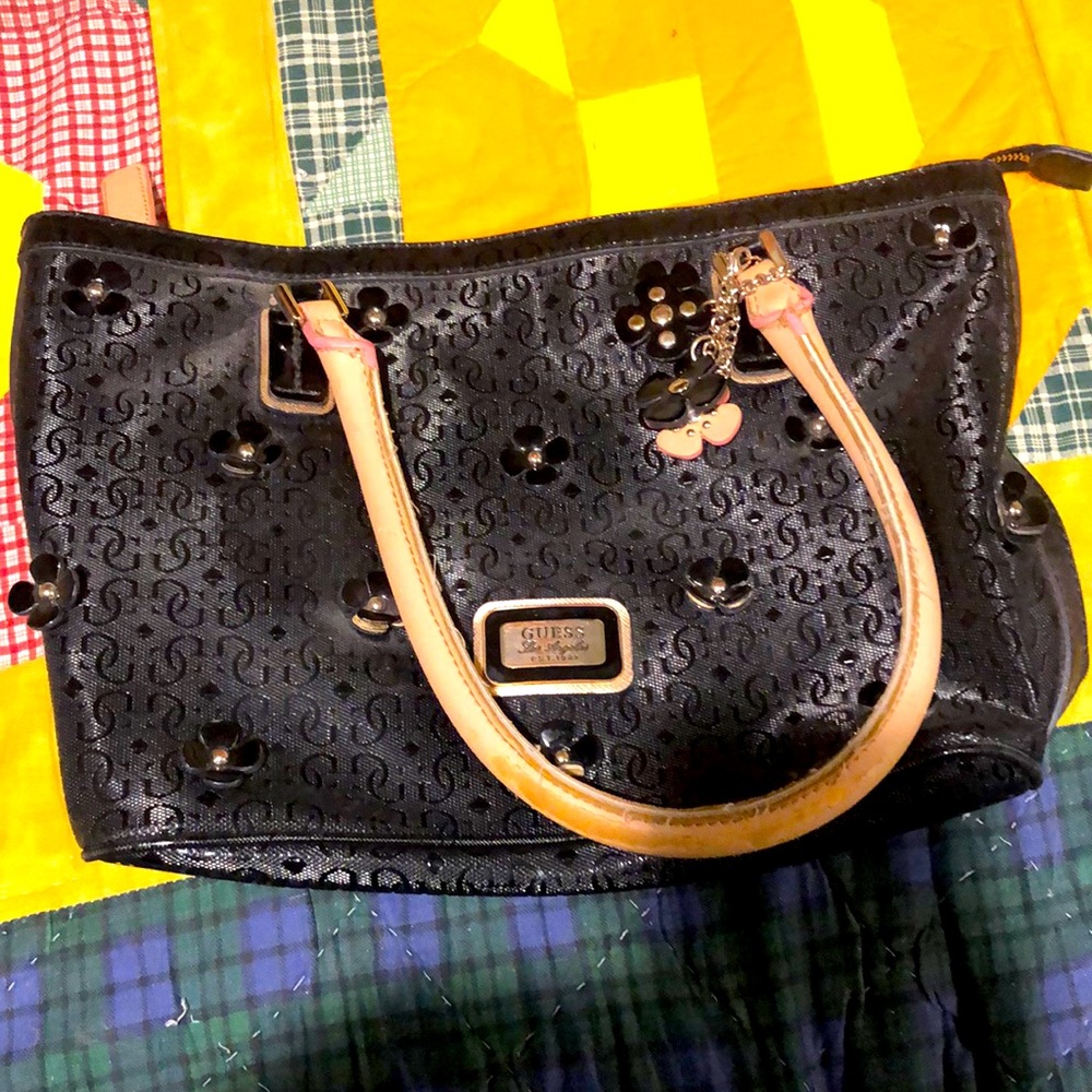 Guess - Black & Pink Purse